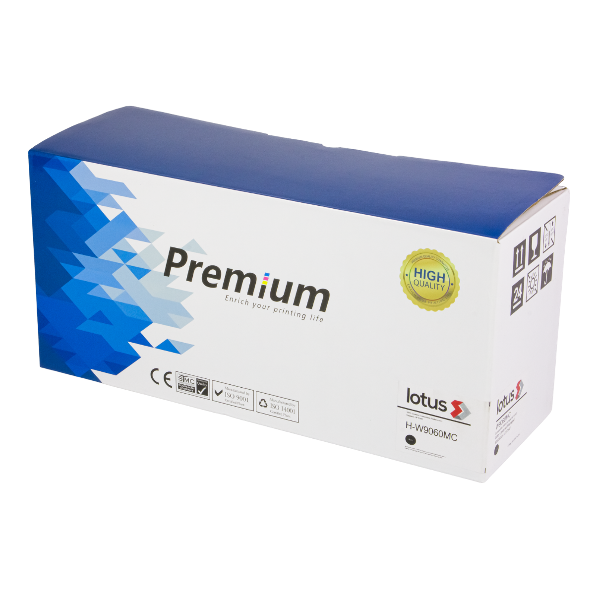 Cartucho de Toner P/ HP W9060 E55040 E57540 C/ Chip Preto 16K - Lotus