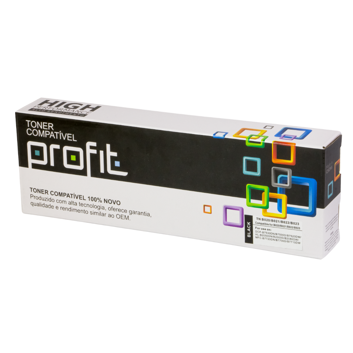 Cartucho de Toner P/ Brother TNB021 TN-B021 2.6K - Profit