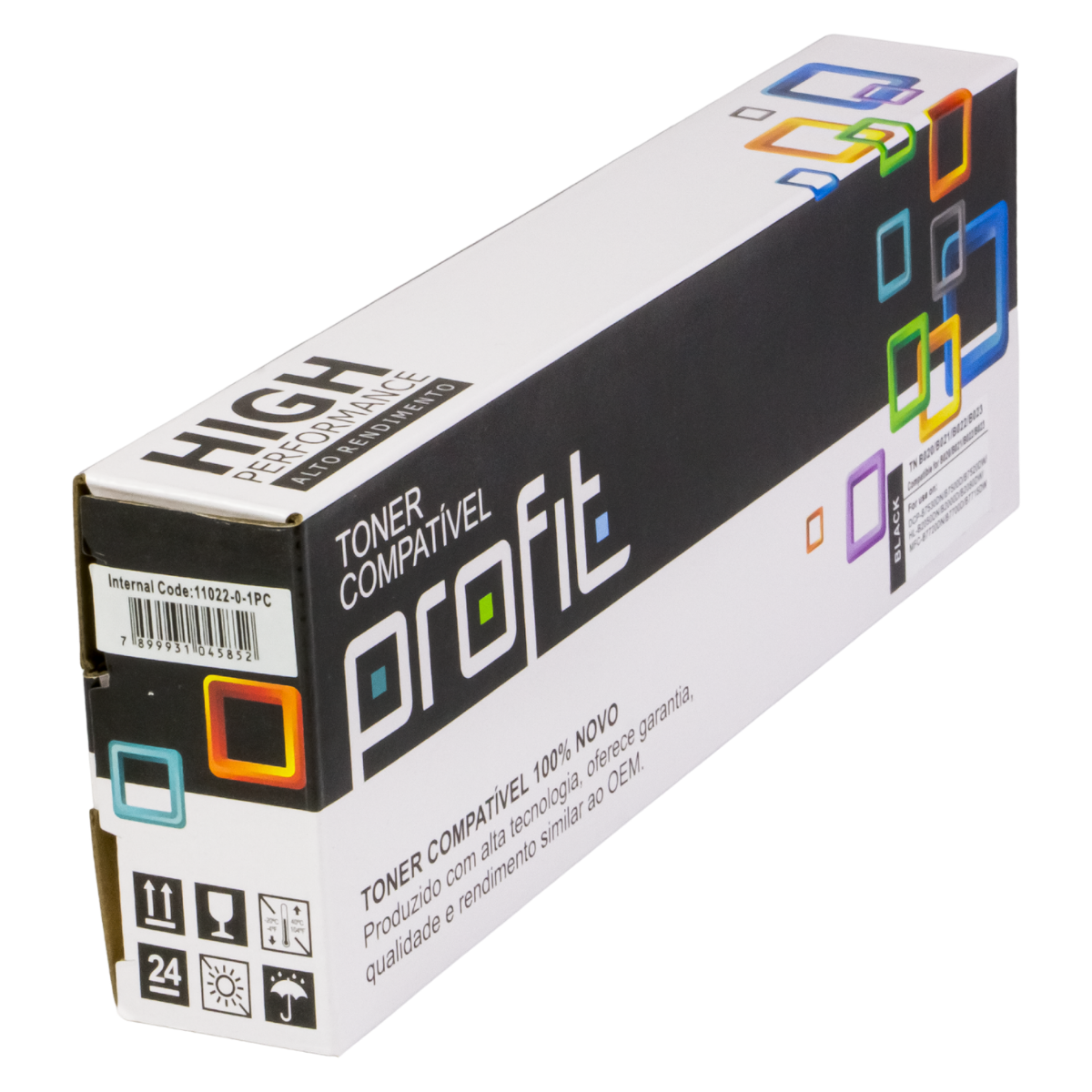 Cartucho de Toner P/ Brother TNB021 TN-B021 2.6K - Profit