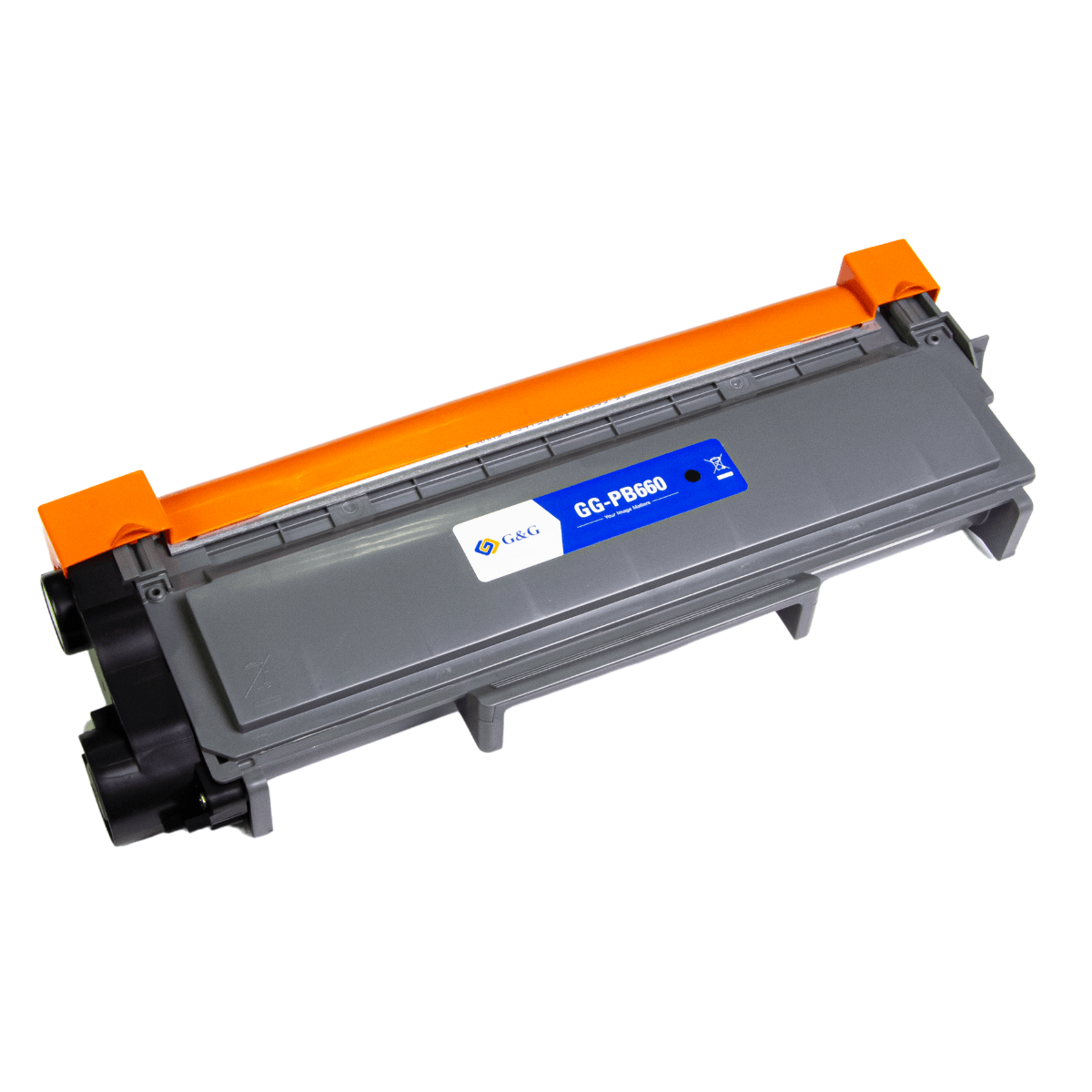Cartucho de Toner Para Brother TN2370 TN660 2.6K - G&G