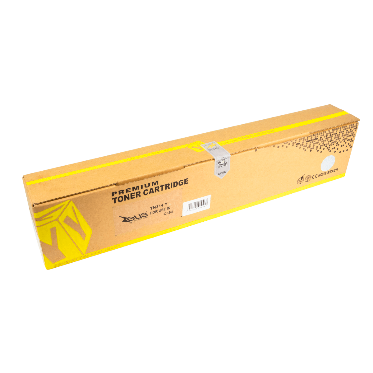 Toner Compatível C/ Minolta TN213 TN214, TN314 Amarelo C/ Chip 18.5K - Zeus