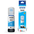 Refil de Tinta Epson T544 Original L3110 L3150 Ciano