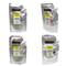 Kit Refil de Toner Zeus TK5442 TK5242 P/ Kyocera 4 Cores CMYK - 160g