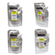 Kit Refil de Toner Zeus TK5442 TK5242 P/ Kyocera 4 Cores CMYK - 160g