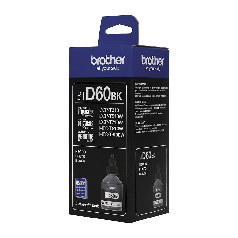 Refil de Tinta Brother Original BTD60BK