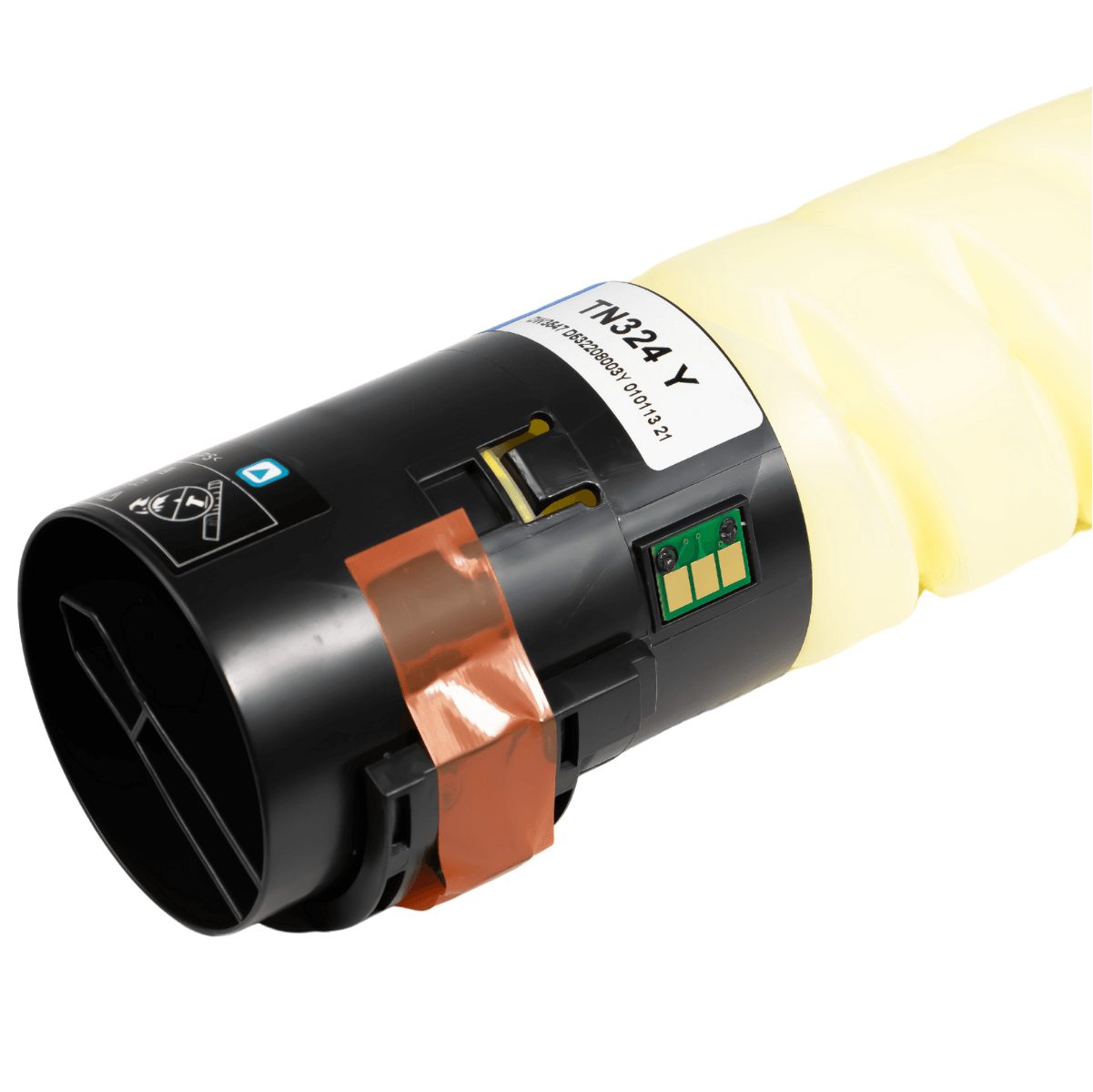 Cartucho de Toner P/ Minolta TN324 Amarelo C/ Chip 25K - Zeus