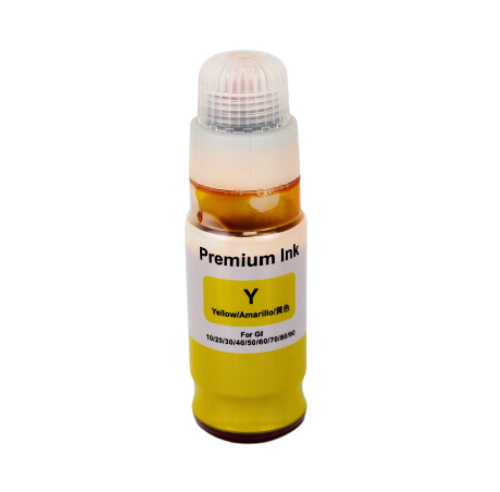 Refil de Tinta Compatível p/ Canon GI-10S Yellow 7.7K, 70ML - Lotus