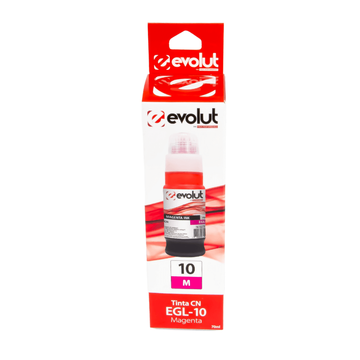 Refil de Tinta P/ Canon GX6010/ GX7010 GI-16 Magenta Pigmentada (70ML) - Evolut