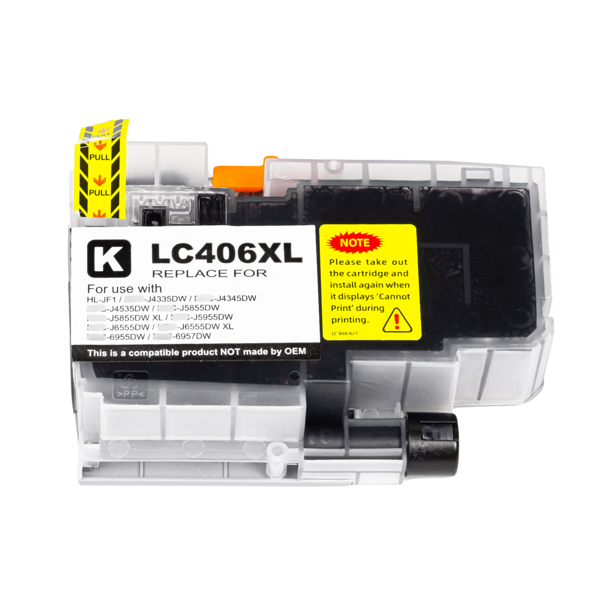 Cartucho de Tinta P/ Brother LC406 XL Preto C/ Chip 6K - Lotus