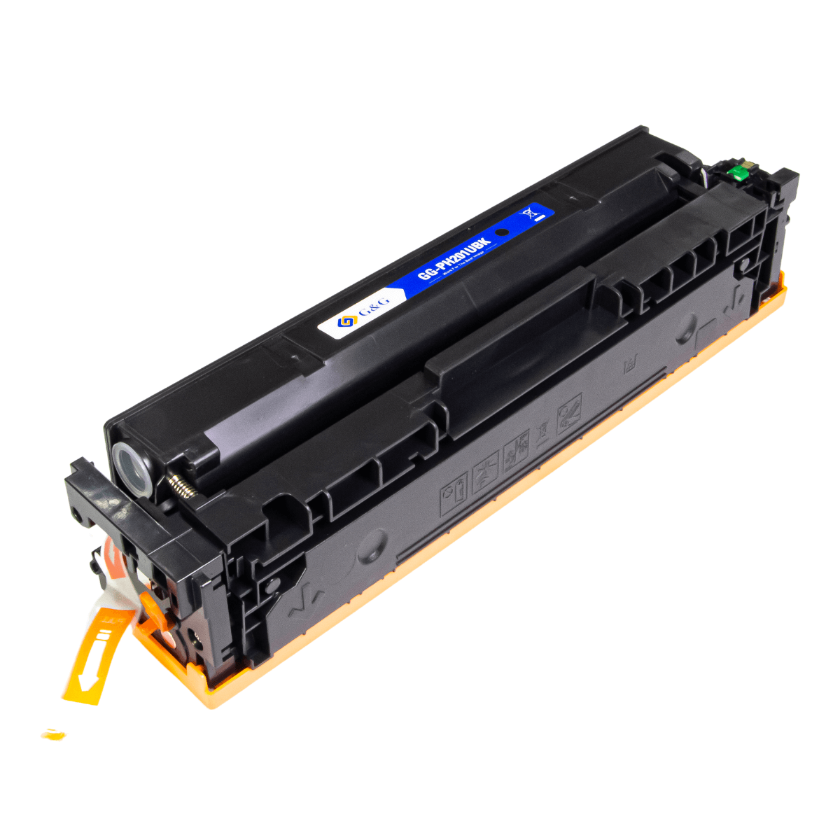 Cartucho de Toner P/ Canon MF644 HP CF400A CF500A Preto C/ Chip 1.5K - G&G