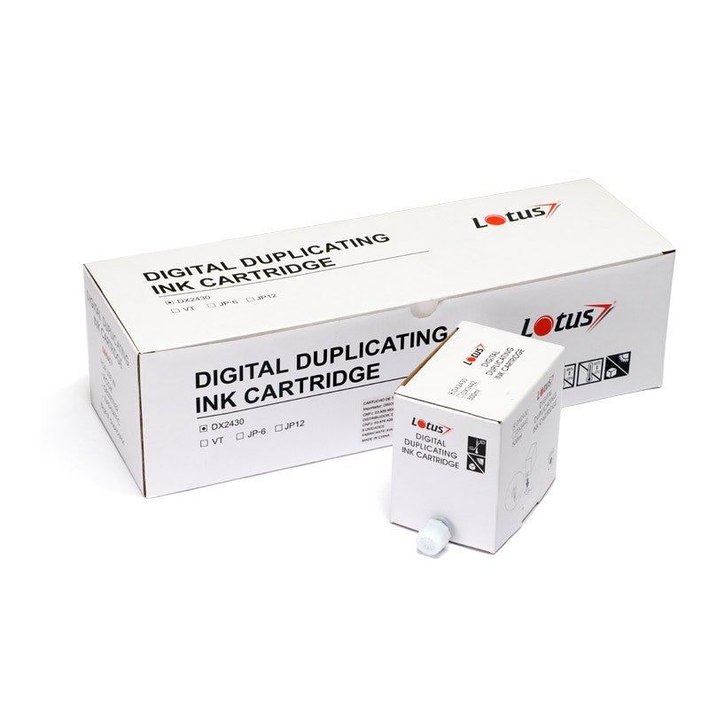 Tinta Lotus Preta Compatível com DX-2330 DX-2430 - 500ml (Cx c/5)