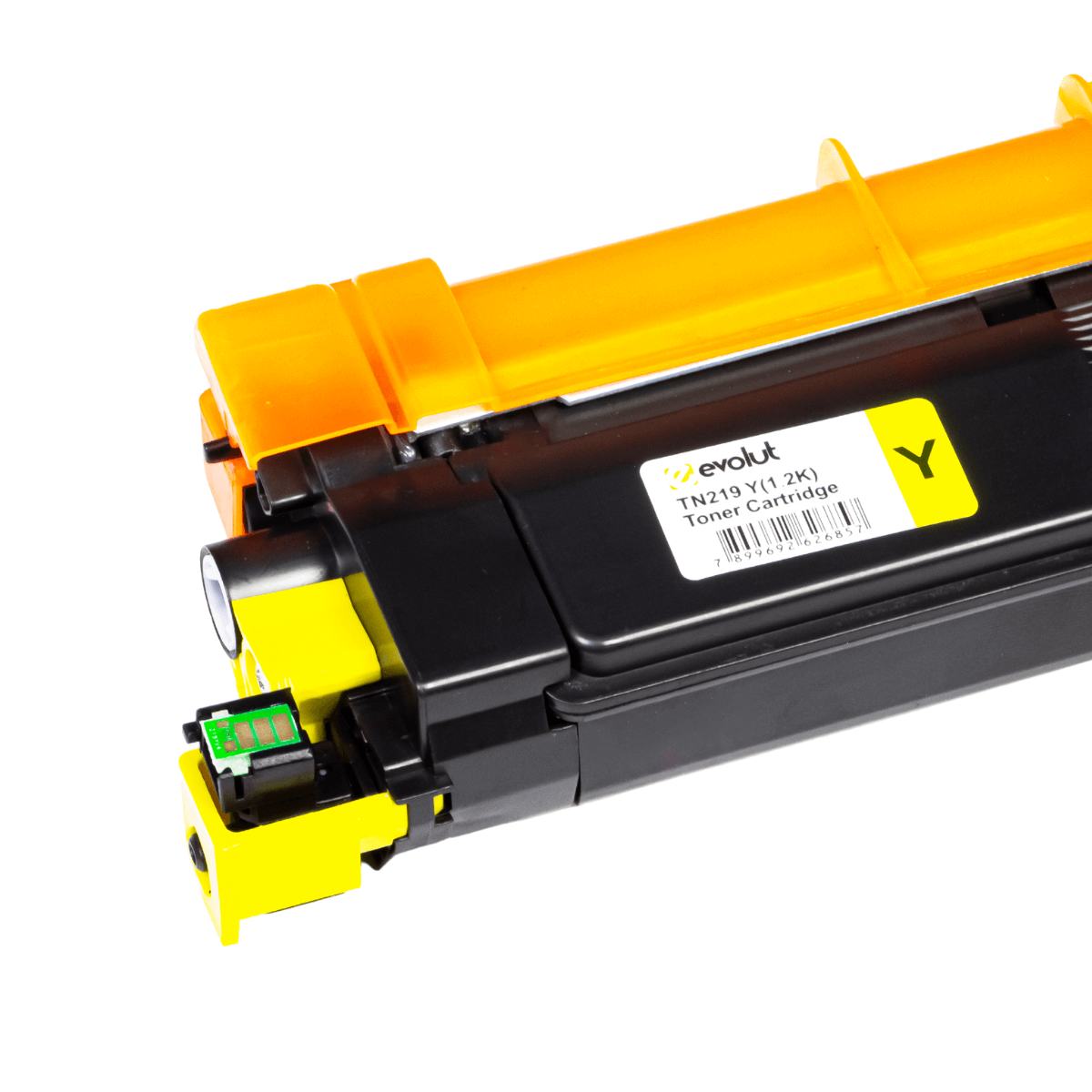 Cartucho de Toner P/ Brother TN-219 Amarelo C/ Chip 1.2K - Evolut
