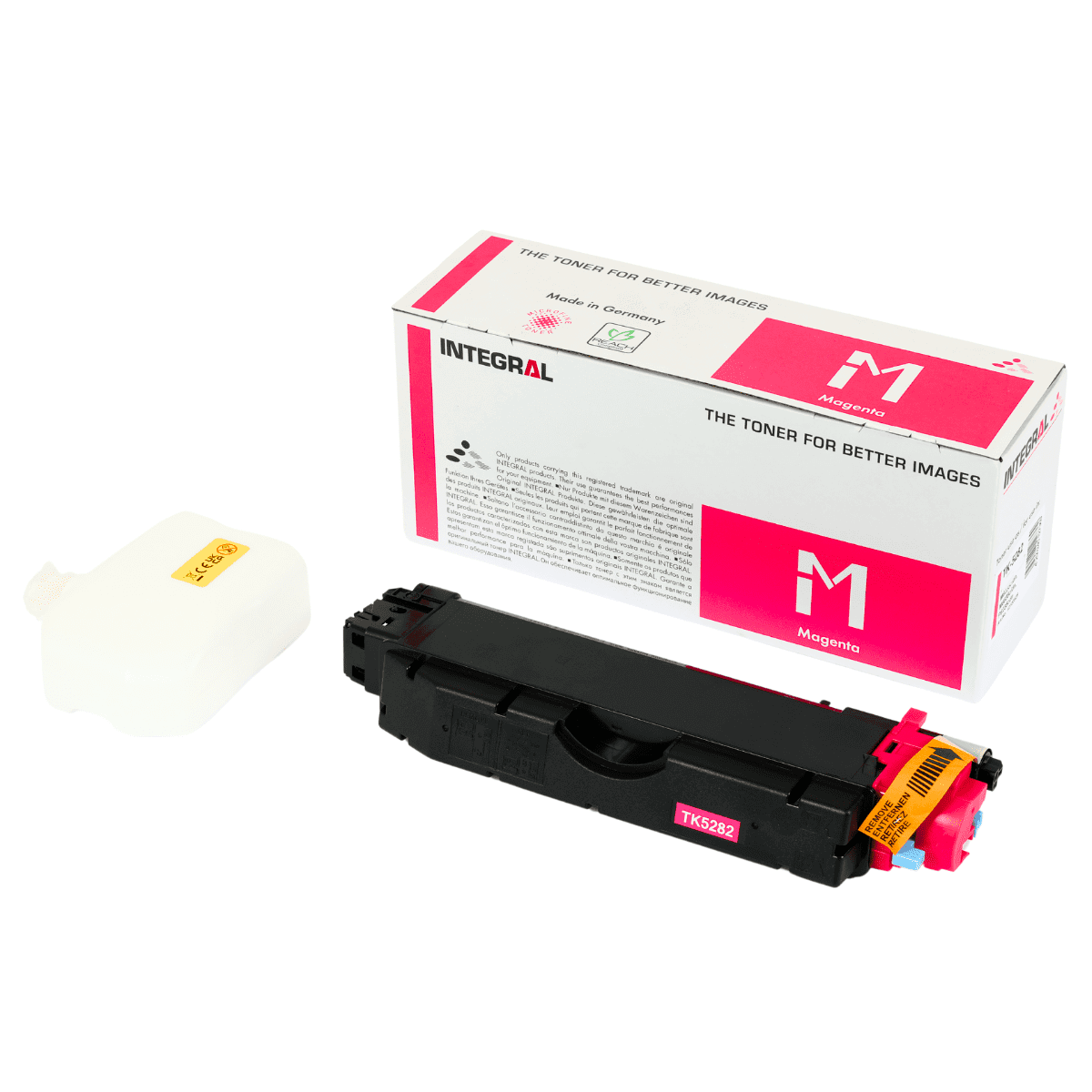 Cartucho de Toner P/ Kyocera TK5282, Magenta, C/ Chip, 11K - Integral
