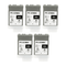 Kit 5x Cartucho de Tinta P/ Plotter Canon PFI-107 Matte Black 130ml
