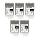 Kit 5x Cartucho de Tinta P/ Plotter Canon PFI-107 Matte Black 130ml