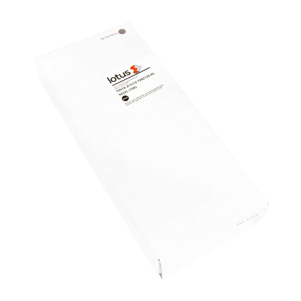 Bolsa de Tinta P/ Epson T942120-AL 942XL Preta C/ Chip 10K - Lotus