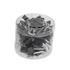 Clipes Para Papel Binder 19mm BRW- Pote c/40un - Preto