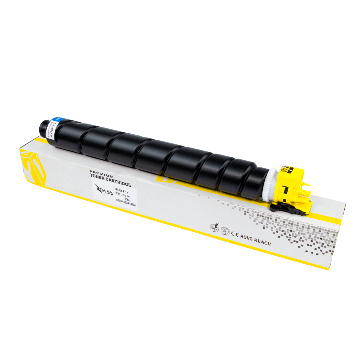 Cartucho de Toner P/ Kyocera Tk8517, Amarelo, C/ Chip, 20K - Zeus