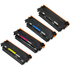 Kit 4x Toner P/ HP W9060 9061 9062 9063 E55040 E57540 C/ Chip CMYK - Lotus