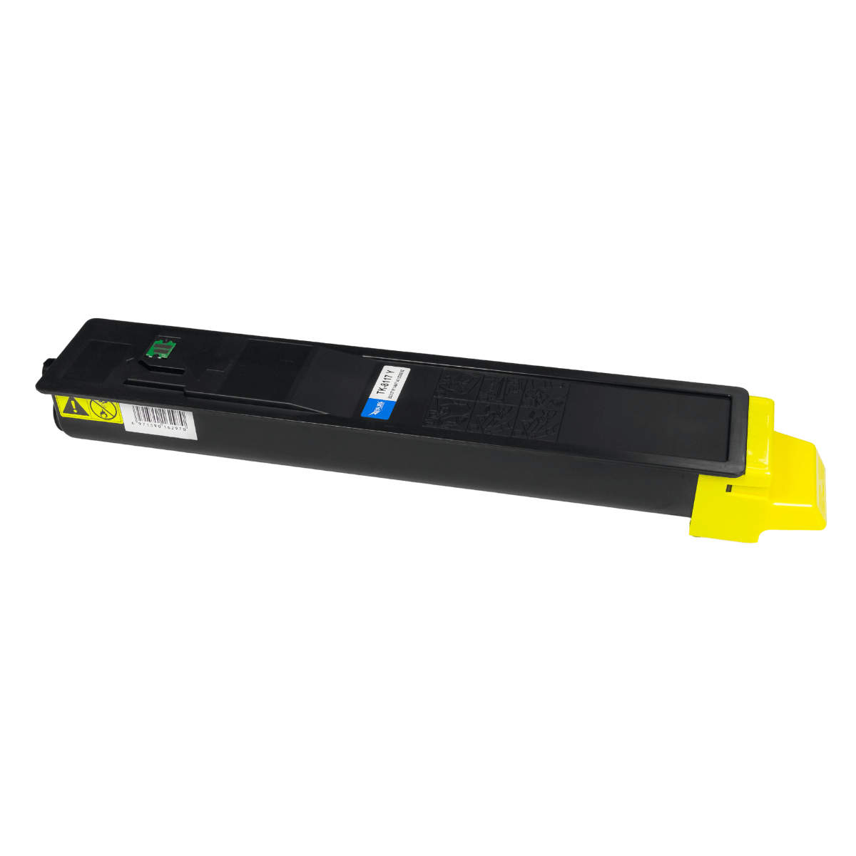 Toner Compatível Zeus TK8117 Yellow P/ Kyocera C/ Chip - 6K