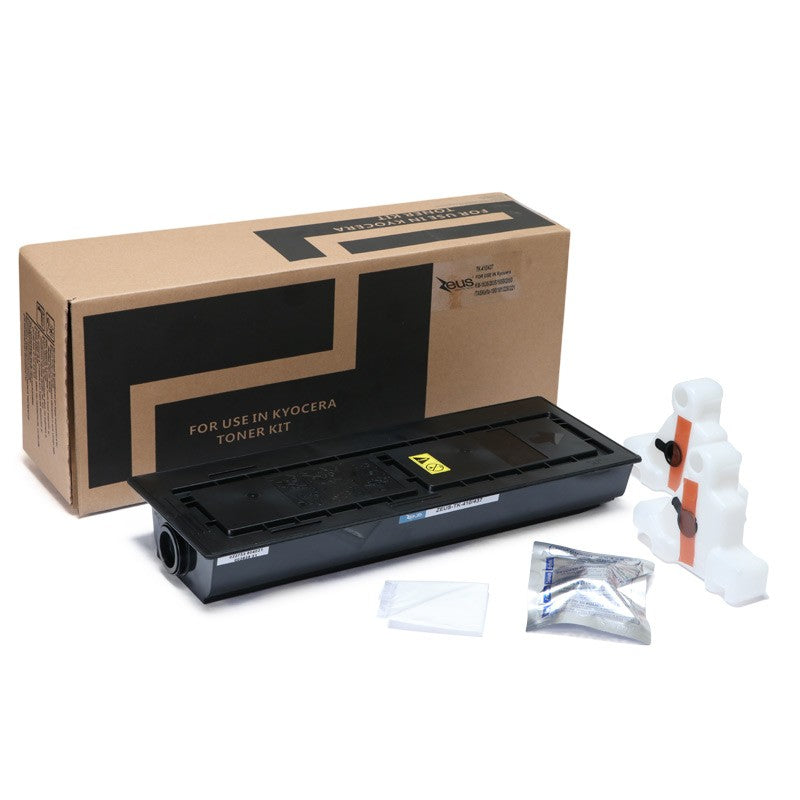 Toner Compatível Zeus TK410 TK411 P/ Kyocera KM1620 C/ Chip
