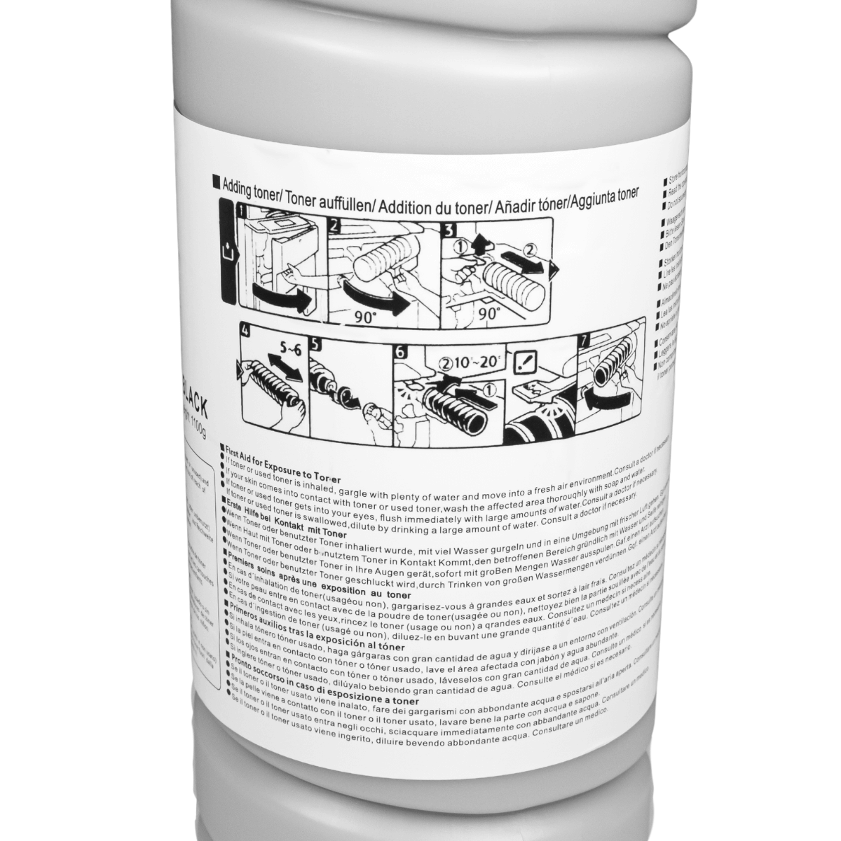 Cartucho de Toner Compatível Zeus  p/ Ricoh AF 1060 1075 2051 2060 2075 - 40k