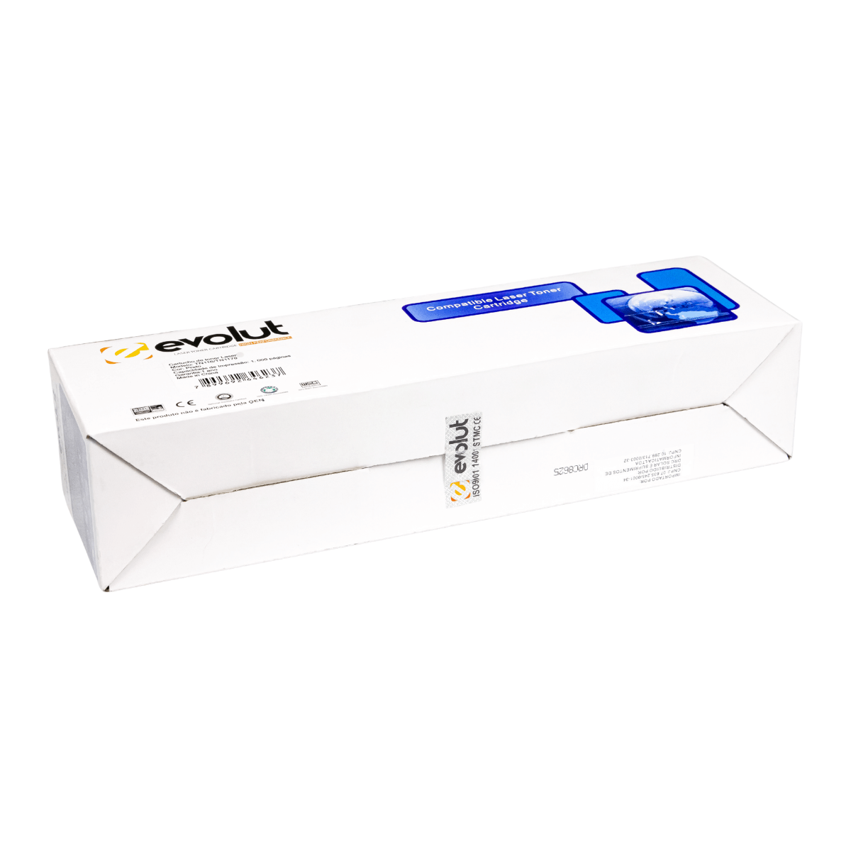 Cartucho de Toner Compatível C/ Brother TN116 TN1170 Preto 1K Evolut