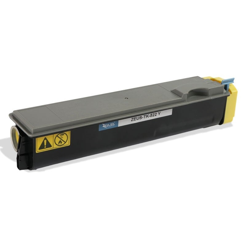 Toner Compatível Zeus Amarelo TK522 p/ Kyocera