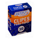 Clipes Para Papel 3/0 BRW - Cx C/ 50UN
