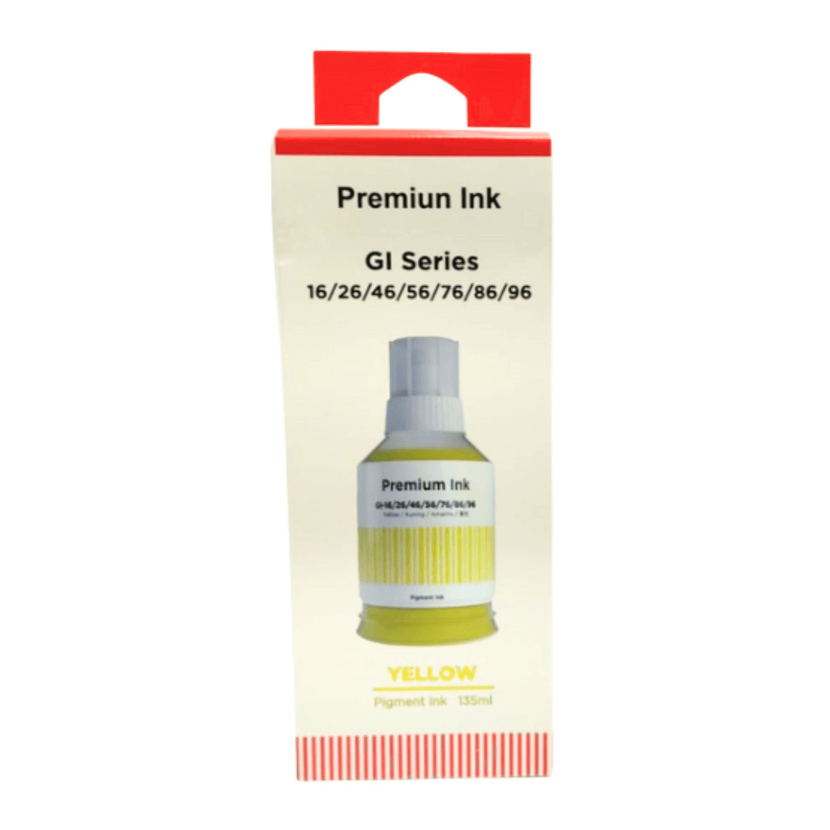 Refil de Tinta Compatível p/ Canon GX6010 GX7010, GI-16 Yellow 135ML 7K - Lotus