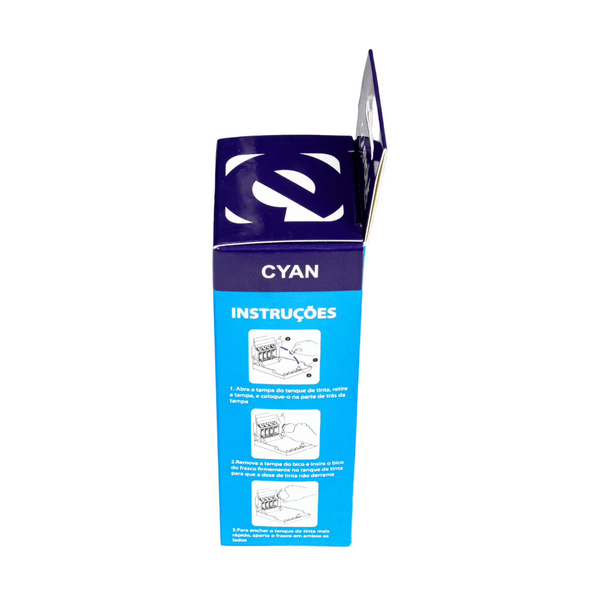 Tinta Brother BT5001C BT-5001 Cyan 50ml - Evolut