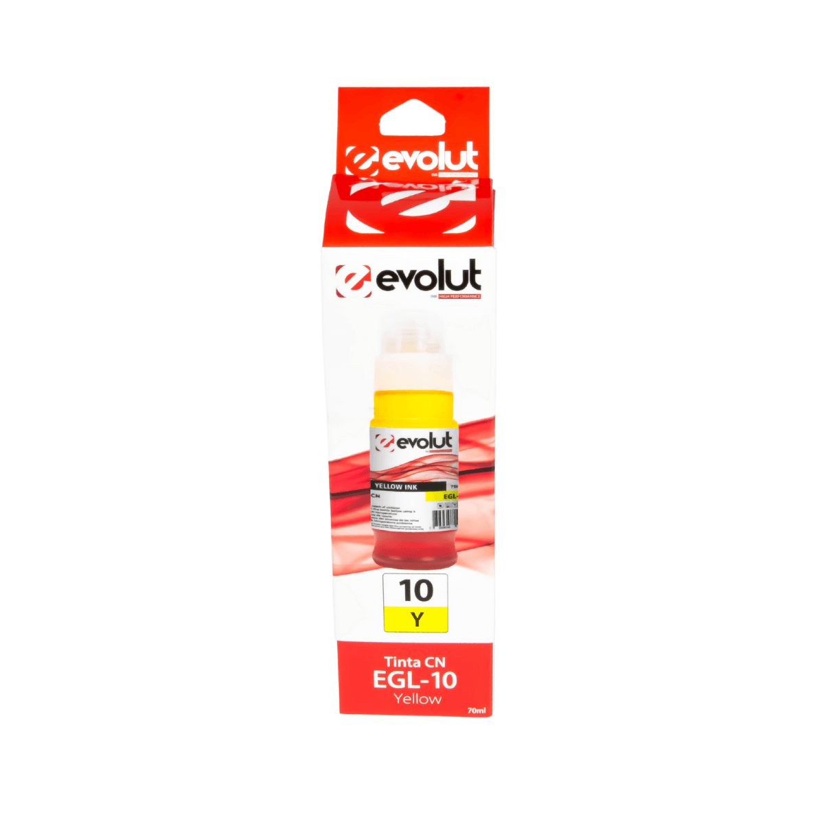 Refil de Tinta P/ Canon GX6010 GX7010 GI-16 Yellow Pigmentada (70ML) - Evolut