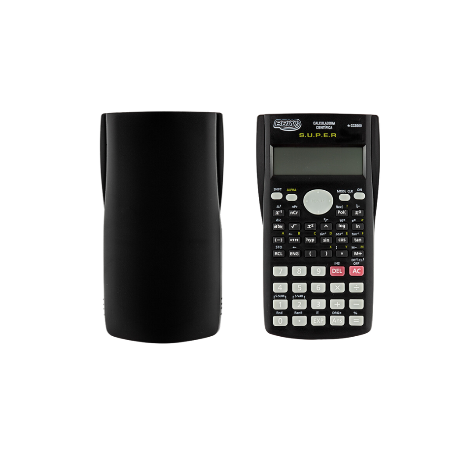 Calculadora Científica BRW 240 Funções - Preta