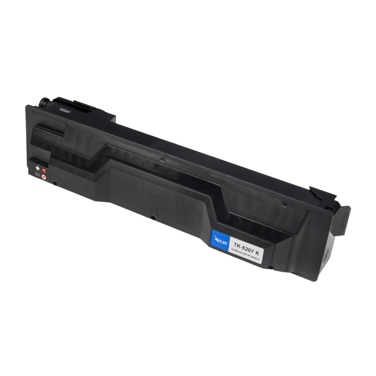Toner Compatível Zeus TK5207 Black P/ Kyocera C/ Chip - 18K