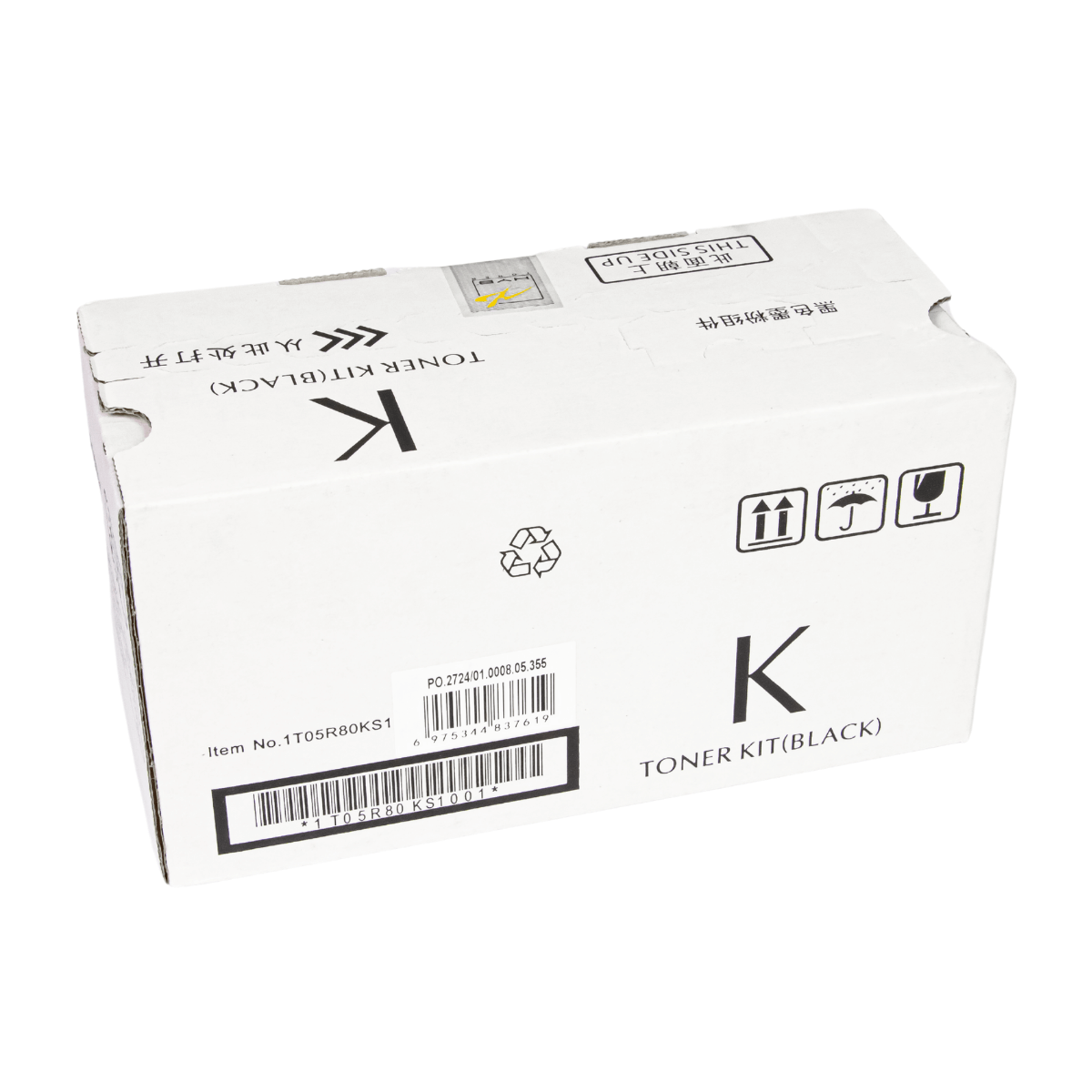 Cartucho de Toner P/ Kyocera TK5432 Preto C/ Chip 1.25K - Zeus