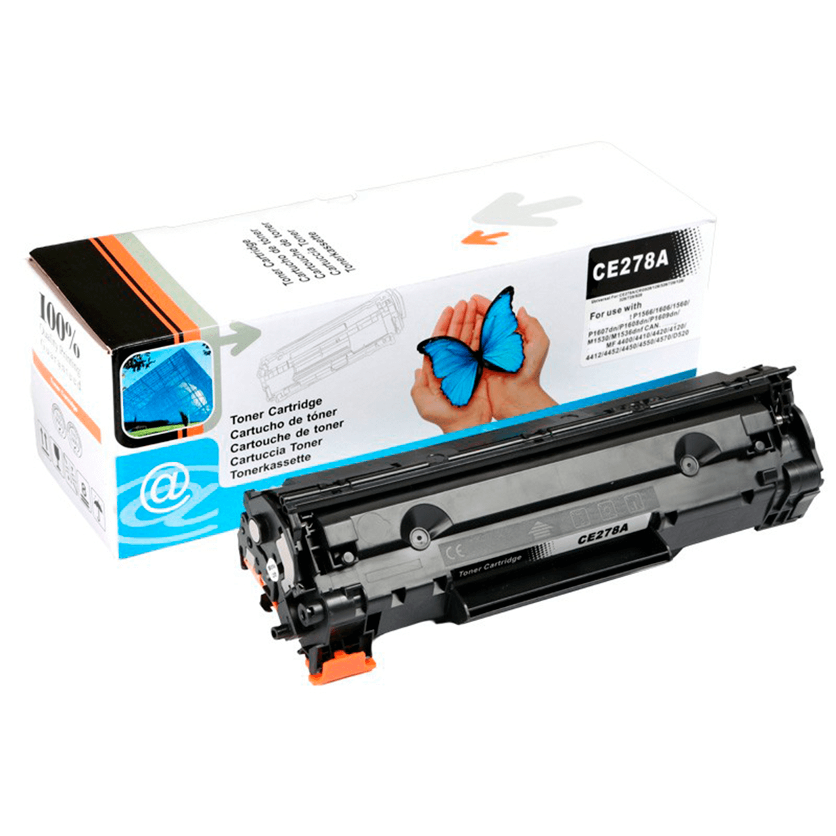 Cartucho de Toner Compatível Lotus P/ HP CE278A - CE278