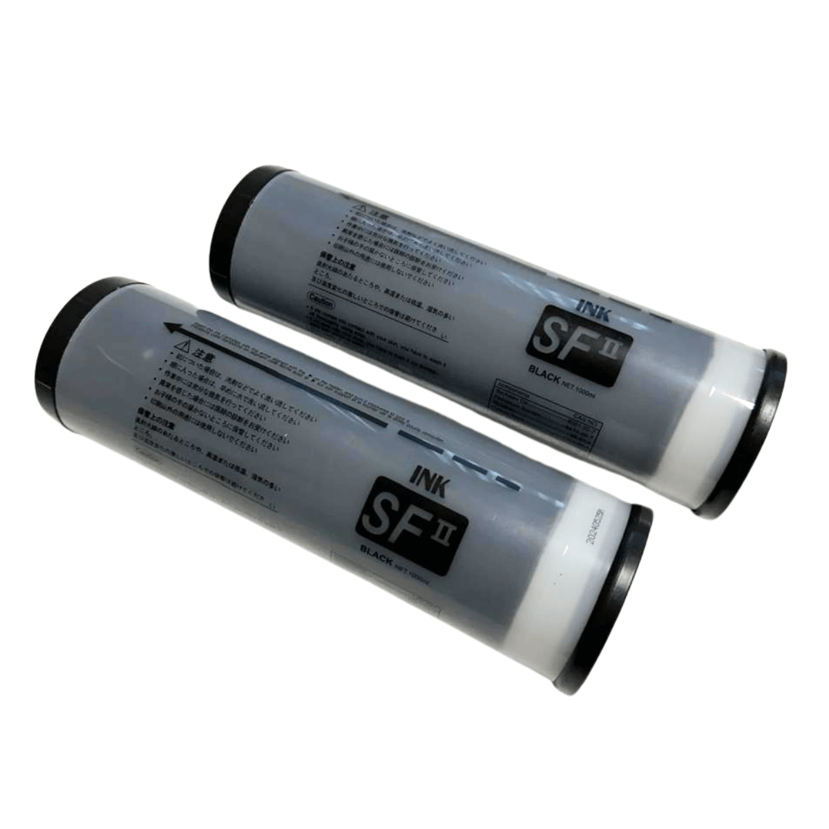 Kit 2x Cartucho de Tinta Compatível S-8113 Para Duplicador Rz230 Ez220 Ez230 Ez300 Preta 1000ml