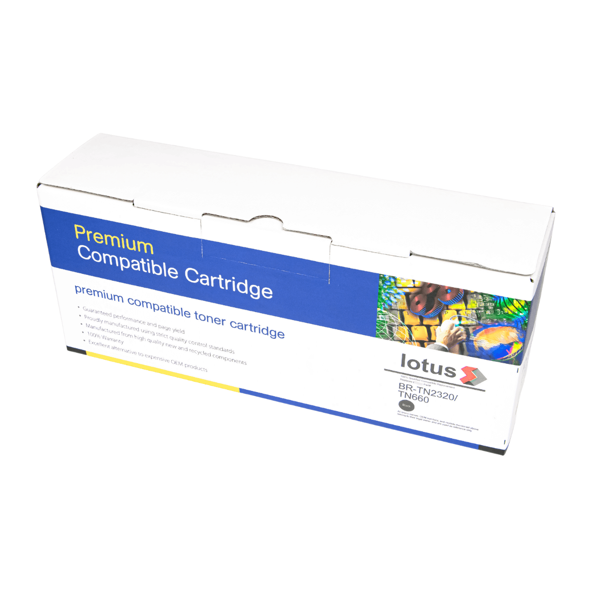 Cartucho de Toner TN2370 TN660 2.6K - Lotus