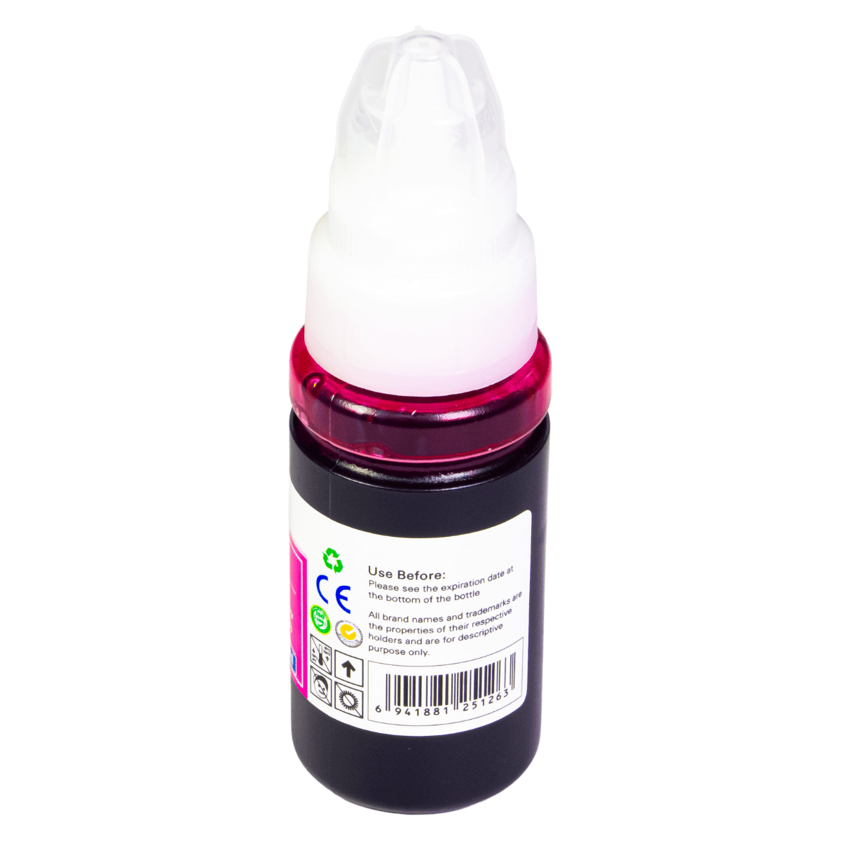 Refil de Tinta P/ Canon GI-190 Megatank Magenta 7K 70ml - G&G