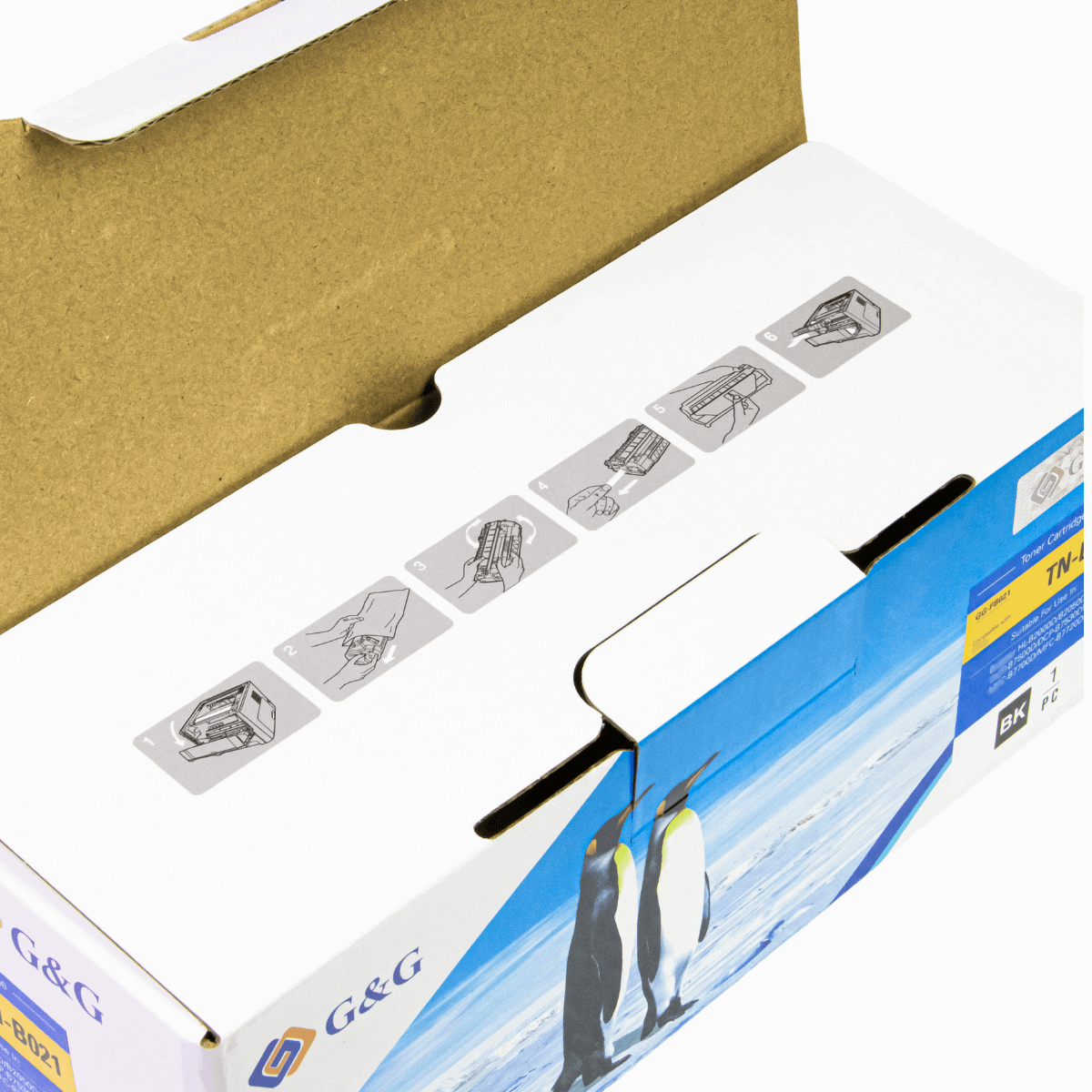 Cartucho de Toner Para Brother TNB021 TN-B021 2.6K - G&G