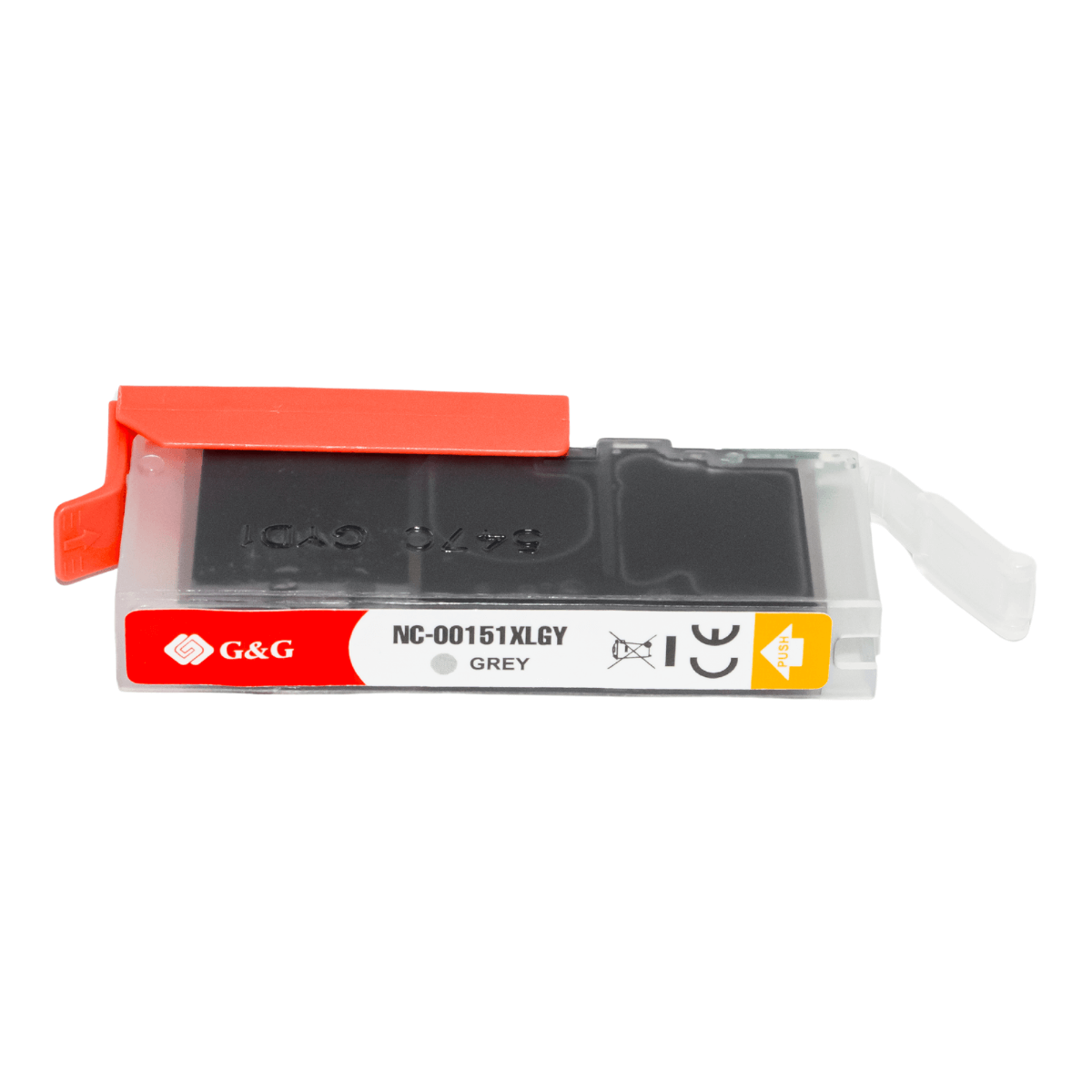 Cartucho de Tinta P/ Canon CLI151 CLI-151XL Cinza C/ Chip 12ML - G&G