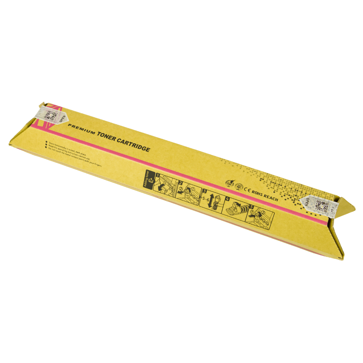 Cartucho de Toner Compatível Zeus Magenta P/ Ricoh MPC2551 C/ Chip - 9.5k