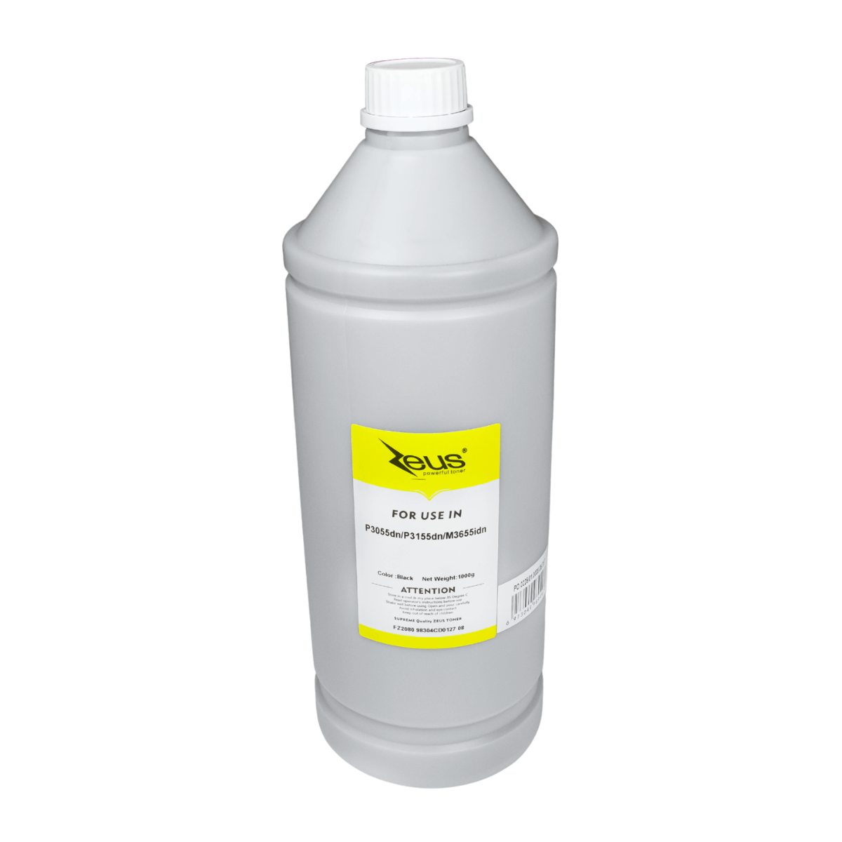 Refil de Toner P/ Kyocera TK3162 TK3172 TK3182, Preto 1KG (TG48) - Zeus