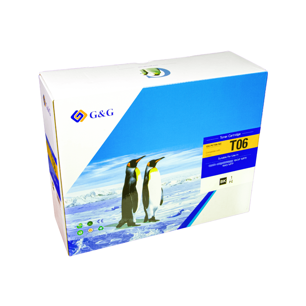 Cartucho de Toner P/ Canon T06 IR1643 CRG056E S/ Chip 18K - G&G