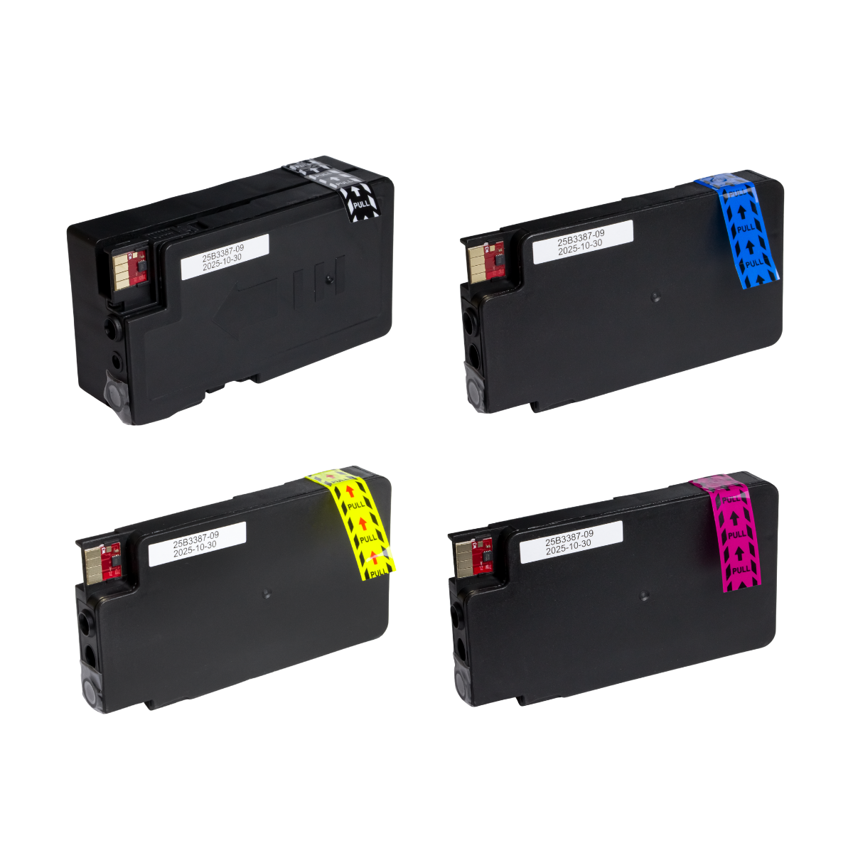 Kit 4x Cartucho de Tinta P/ HP 711XL CZ130 CZ131 CZ132 CZ133 CMYK C/ Chip - X-Full