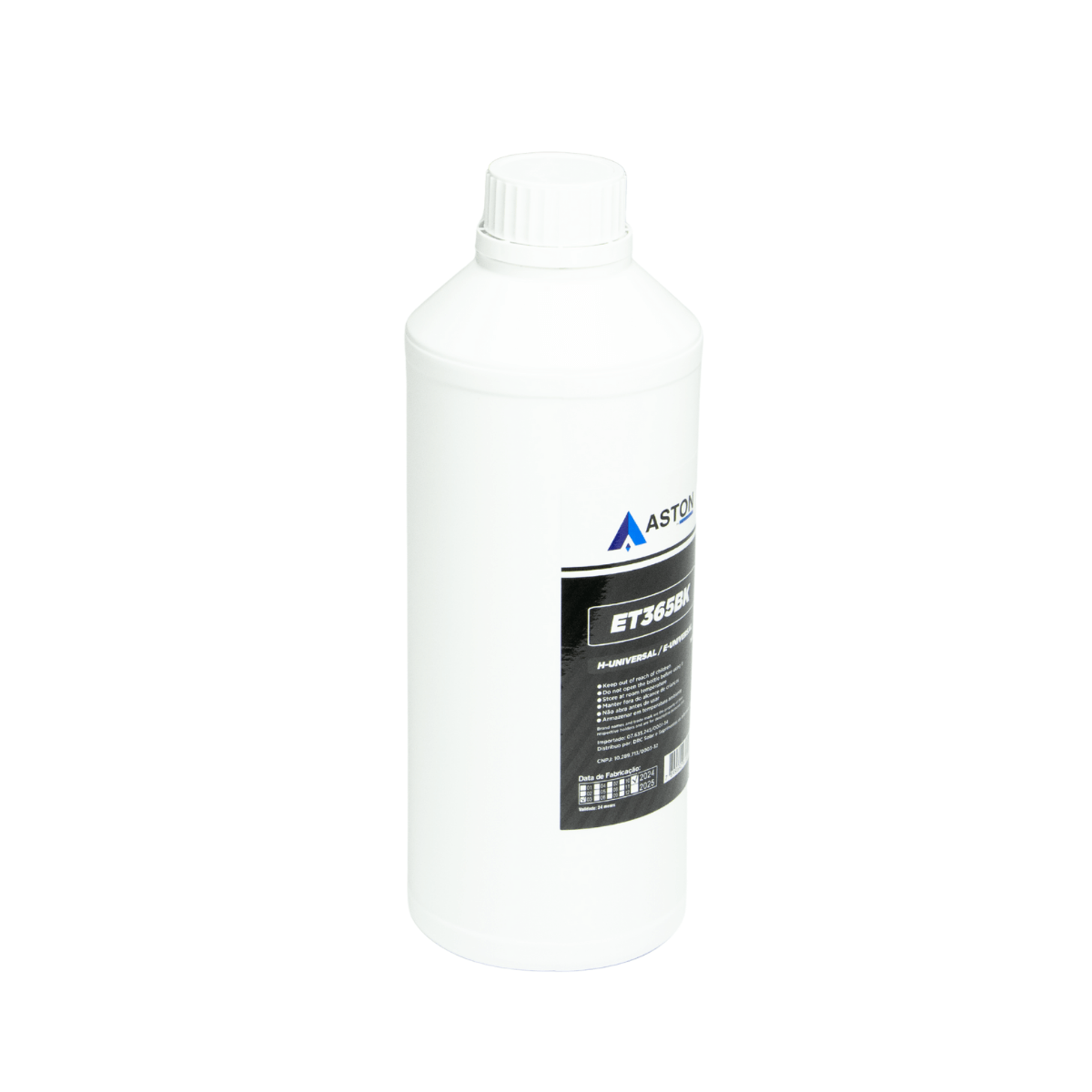 Refil de Tinta Compatível Aston Black p/ Hp e Epson Et365 1 Litro