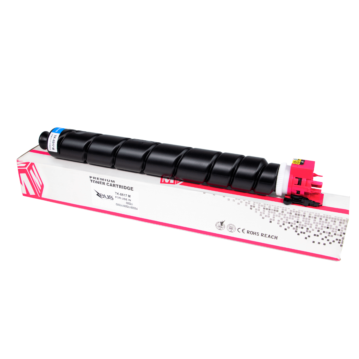 Cartucho de Toner P/ Kyocera TK8517 Magenta, C/ Chip, 20K - Zeus