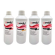 Kit 4 Tintas Compatíveis Evolut 3 Cores MYKK p/ Hp e Epson Et365 1L