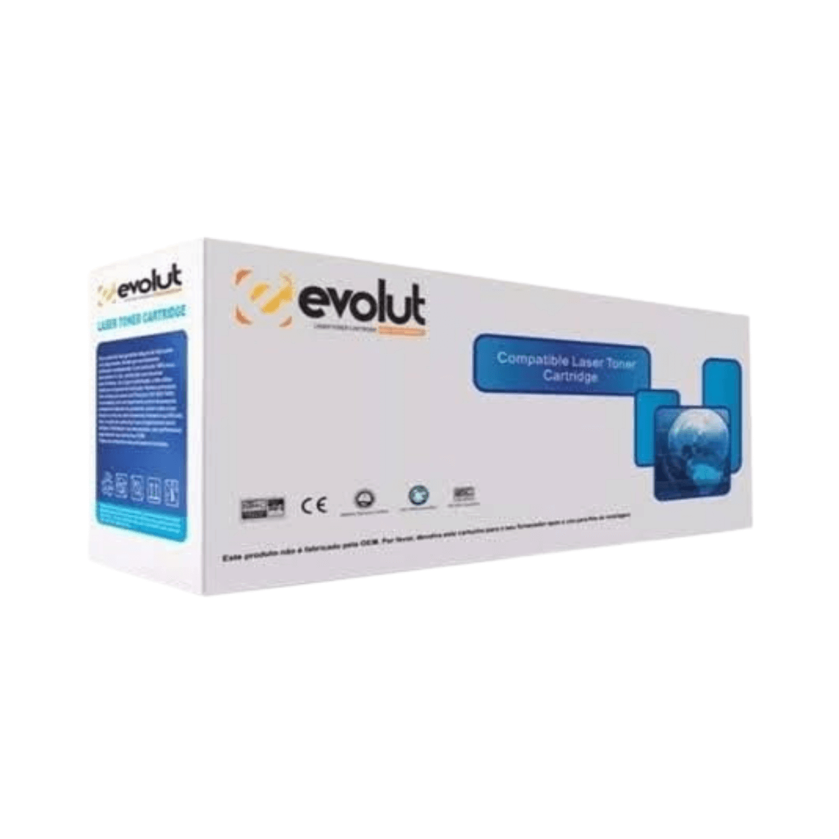 Cartucho de Toner Evolut Compatível P/ HP CF233A 2,3K