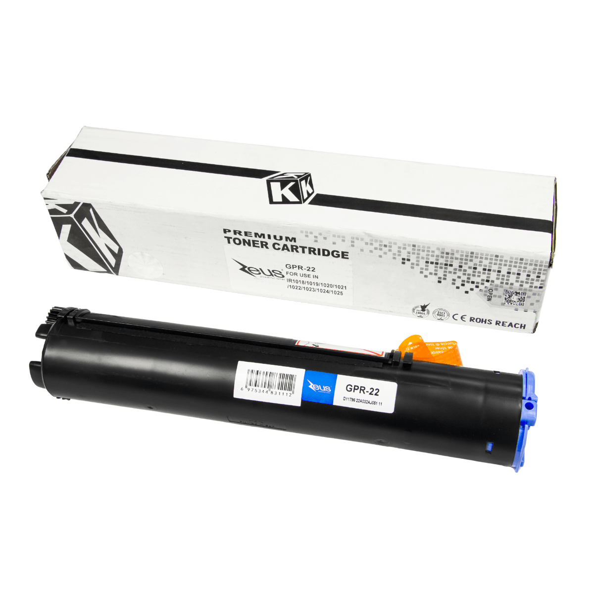 Toner Compatível Zeus p/ Canon GPR-22 IR1018 1022 - 8.4k